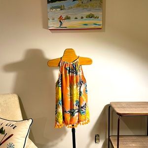 Tropical top Medium. Cute!